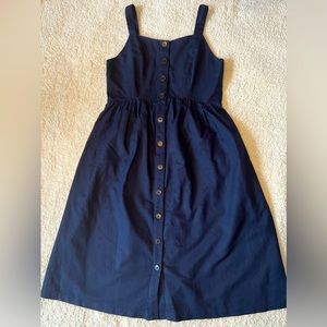 [2/$40] Gap Maternity Button Down Linen Dress Size Medium